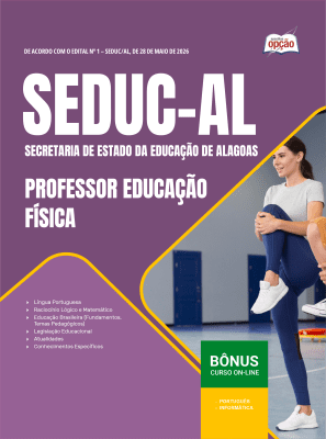 Apostila SEDUC-AL 2026 - Professor Educação Física