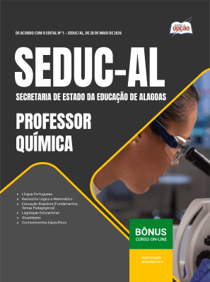 Apostila SEDUC-AL 2026 - Professor Química