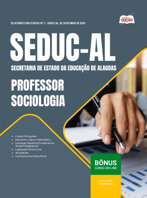Apostila SEDUC-AL 2026 - Professor Sociologia