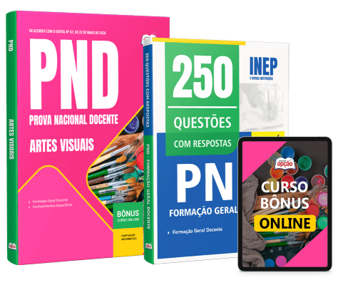 Combo PND - Prova Nacional Docente 2026 - Artes Visuais