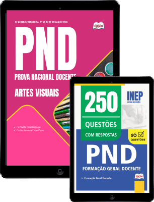 Combo PND - Prova Nacional Docente 2026 - Artes Visuais