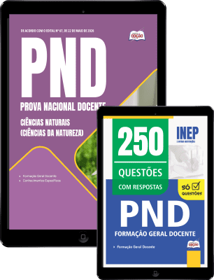 Combo PND - Prova Nacional Docente 2026 - Ciências Naturais (Ciências da Natureza)