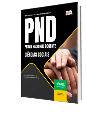 Combo PND - Prova Nacional Docente 2026 - Ciências Sociais