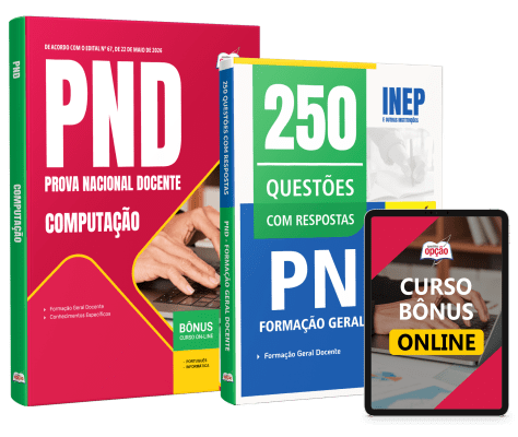 Combo PND - Prova Nacional Docente 2026 - Computação
