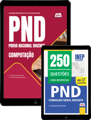 Combo PND - Prova Nacional Docente 2026 - Computação