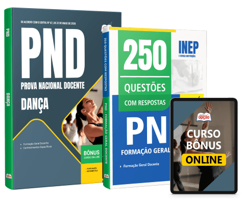 Combo PND - Prova Nacional Docente 2026 - Dança