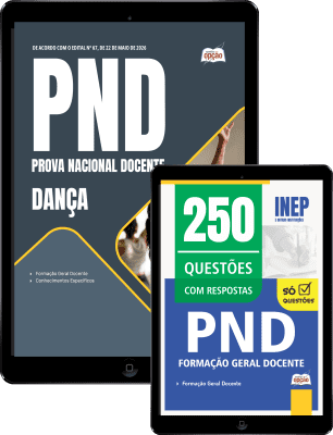 Combo PND - Prova Nacional Docente 2026 - Dança