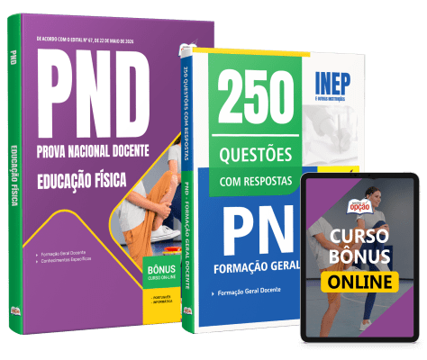 Combo PND - Prova Nacional Docente 2026 - Educação Física