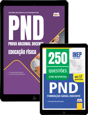 Combo PND - Prova Nacional Docente 2026 - Educação Física