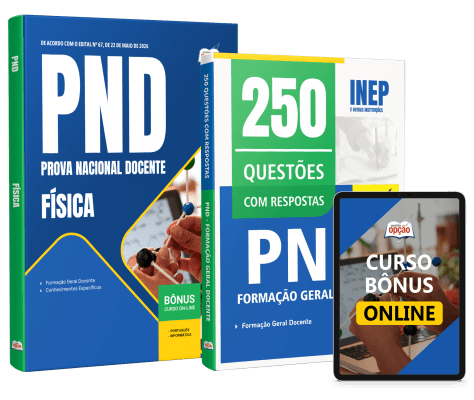 Combo PND - Prova Nacional Docente 2026 - Física