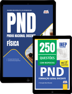 Combo PND - Prova Nacional Docente 2026 - Física