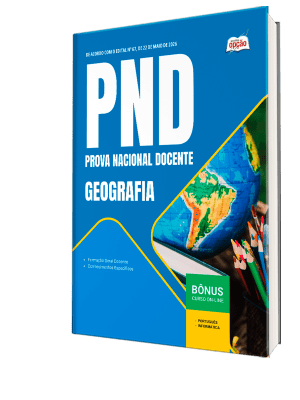 Combo PND - Prova Nacional Docente 2026 - Geografia