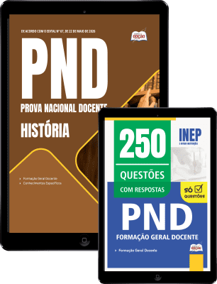 Combo PND - Prova Nacional Docente 2026 - História