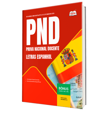 Combo PND - Prova Nacional Docente 2026 - Letras Espanhol