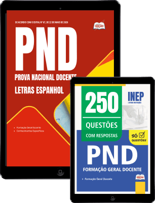 Combo PND - Prova Nacional Docente 2026 - Letras Espanhol