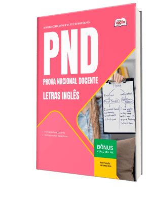 Combo PND - Prova Nacional Docente 2026 - Letras Inglês