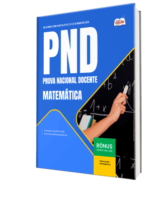 Combo PND - Prova Nacional Docente 2026 - Matemática