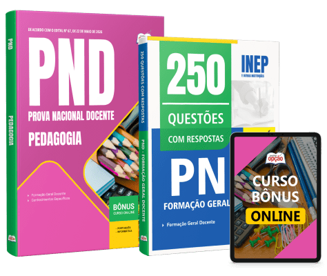 Combo PND - Prova Nacional Docente 2026 - Pedagogia