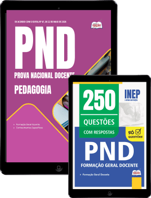 Combo PND - Prova Nacional Docente 2026 - Pedagogia