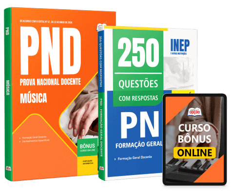 Combo PND - Prova Nacional Docente 2026 - Música