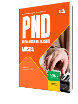 Combo PND - Prova Nacional Docente 2026 - Música