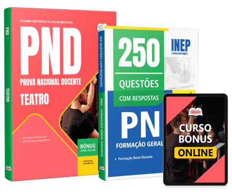 Combo PND - Prova Nacional Docente 2026 - Teatro