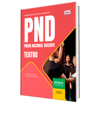 Combo PND - Prova Nacional Docente 2026 - Teatro