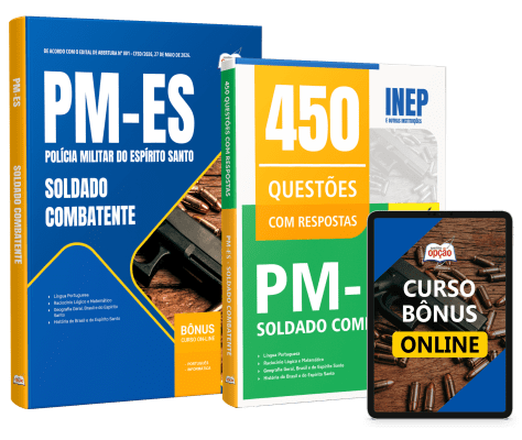 Combo PM-ES 2026 - Soldado Combatente