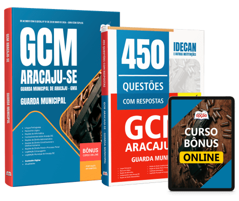 Combo Prefeitura de Aracaju-SE 2026 - Guarda Municipal