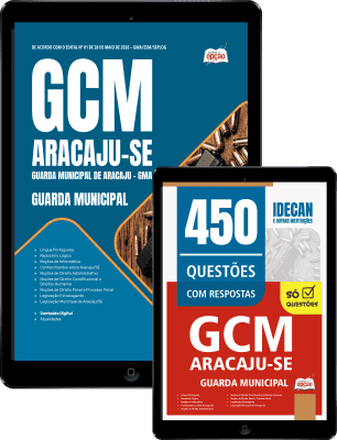 Combo Prefeitura de Aracaju-SE 2026 - Guarda Municipal
