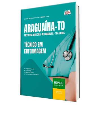 Apostila Prefeitura de Araguaína-TO 2026 - Técnico em Enfermagem