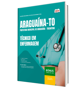 Apostila Prefeitura de Araguaína-TO 2026 - Técnico em Enfermagem