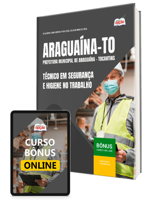 Apostila Prefeitura de Araguaína-TO 2026 - Técnico em Segurança e Higiene no Trabalho