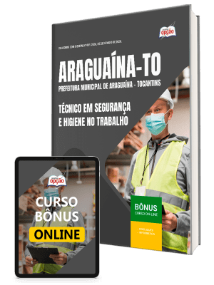 Apostila Prefeitura de Araguaína-TO 2026 - Técnico em Segurança e Higiene no Trabalho