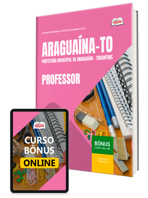 Apostila Prefeitura de Araguaína-TO 2026 - Professor