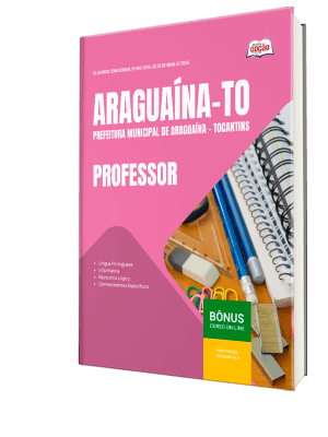 Apostila Prefeitura de Araguaína-TO 2026 - Professor