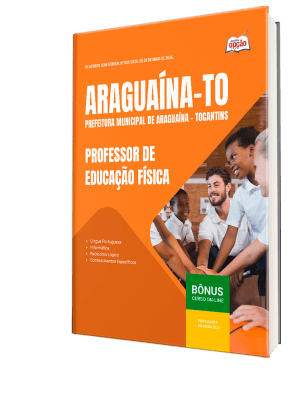 Apostila Prefeitura de Araguaína-TO 2026 - Professor de Educação Física
