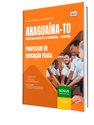Apostila Prefeitura de Araguaína-TO 2026 - Professor de Educação Física