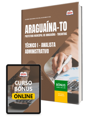 Apostila Prefeitura de Araguaína-TO 2026 - Técnico I - Analista Administrativo