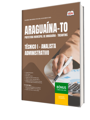 Apostila Prefeitura de Araguaína-TO 2026 - Técnico I - Analista Administrativo
