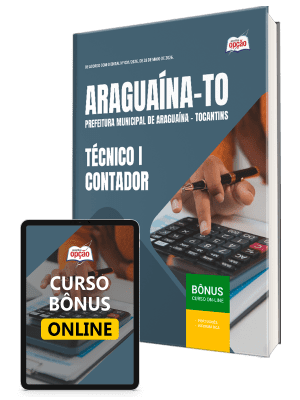 Apostila Prefeitura de Araguaína-TO 2026 - Técnico I - Contador