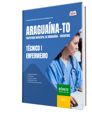 Apostila Prefeitura de Araguaína-TO 2026 - Técnico I - Enfermeiro