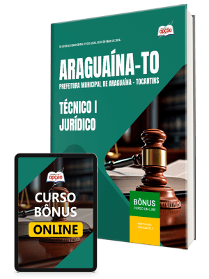 Apostila Prefeitura de Araguaína-TO 2026 - Técnico I - Jurídico