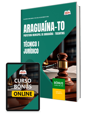Apostila Prefeitura de Araguaína-TO 2026 - Técnico I - Jurídico