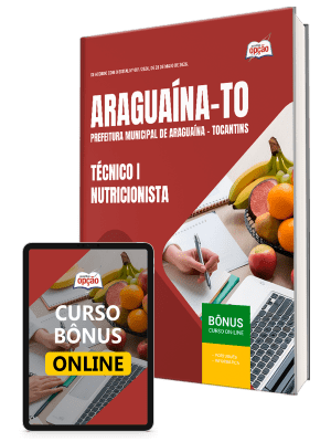 Apostila Prefeitura de Araguaína-TO 2026 - Técnico I - Nutricionista