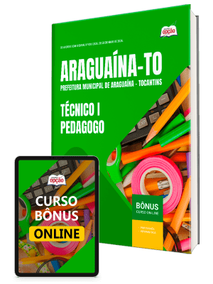 Apostila Prefeitura de Araguaína-TO 2026 - Técnico I - Pedagogo