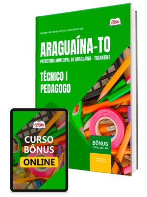 Apostila Prefeitura de Araguaína-TO 2026 - Técnico I - Pedagogo