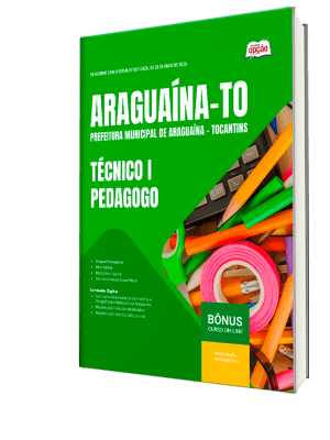 Apostila Prefeitura de Araguaína-TO 2026 - Técnico I - Pedagogo