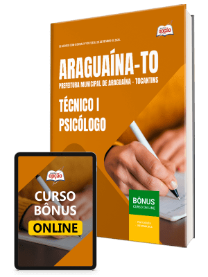 Apostila Prefeitura de Araguaína-TO 2026 - Técnico I - Psicólogo