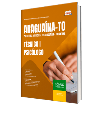 Apostila Prefeitura de Araguaína-TO 2026 - Técnico I - Psicólogo